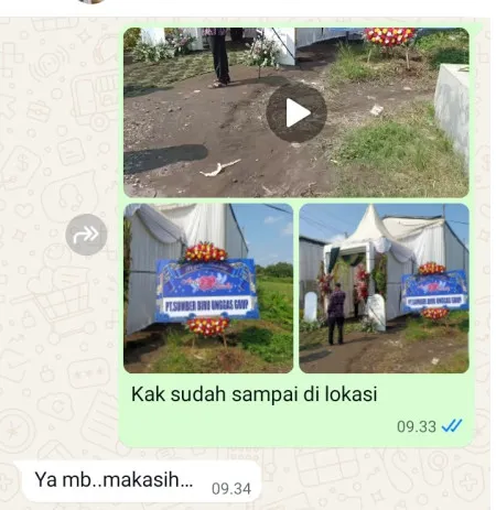 Pengiriman Karangan Bunga Tlogorejo Tegowanu